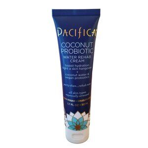 Pacifica Coconut Probiotic Water Rehab Cream 1.7oz 50ml New Vegan Cruelty Free
